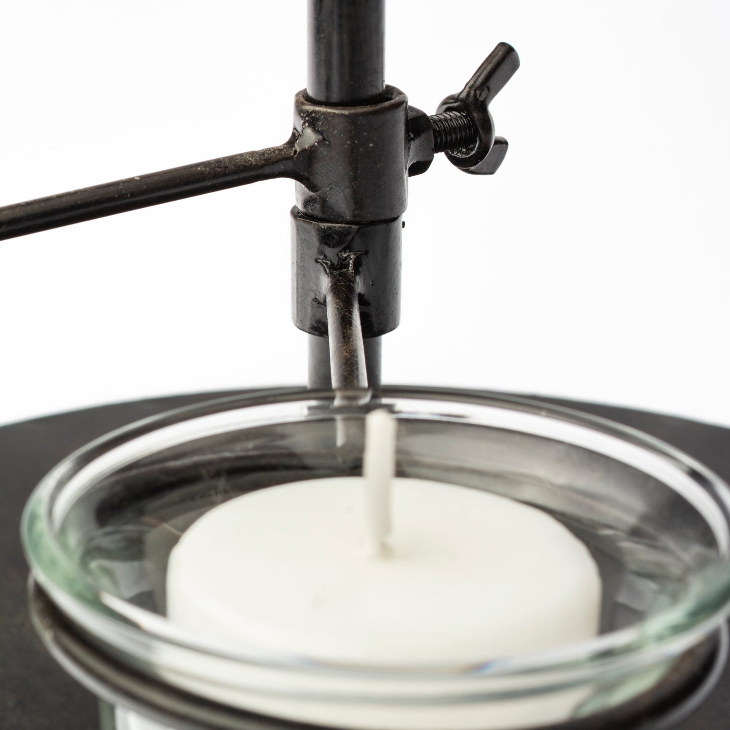 Jaran Black Metal Five Armed Tealight Table Candle Holder