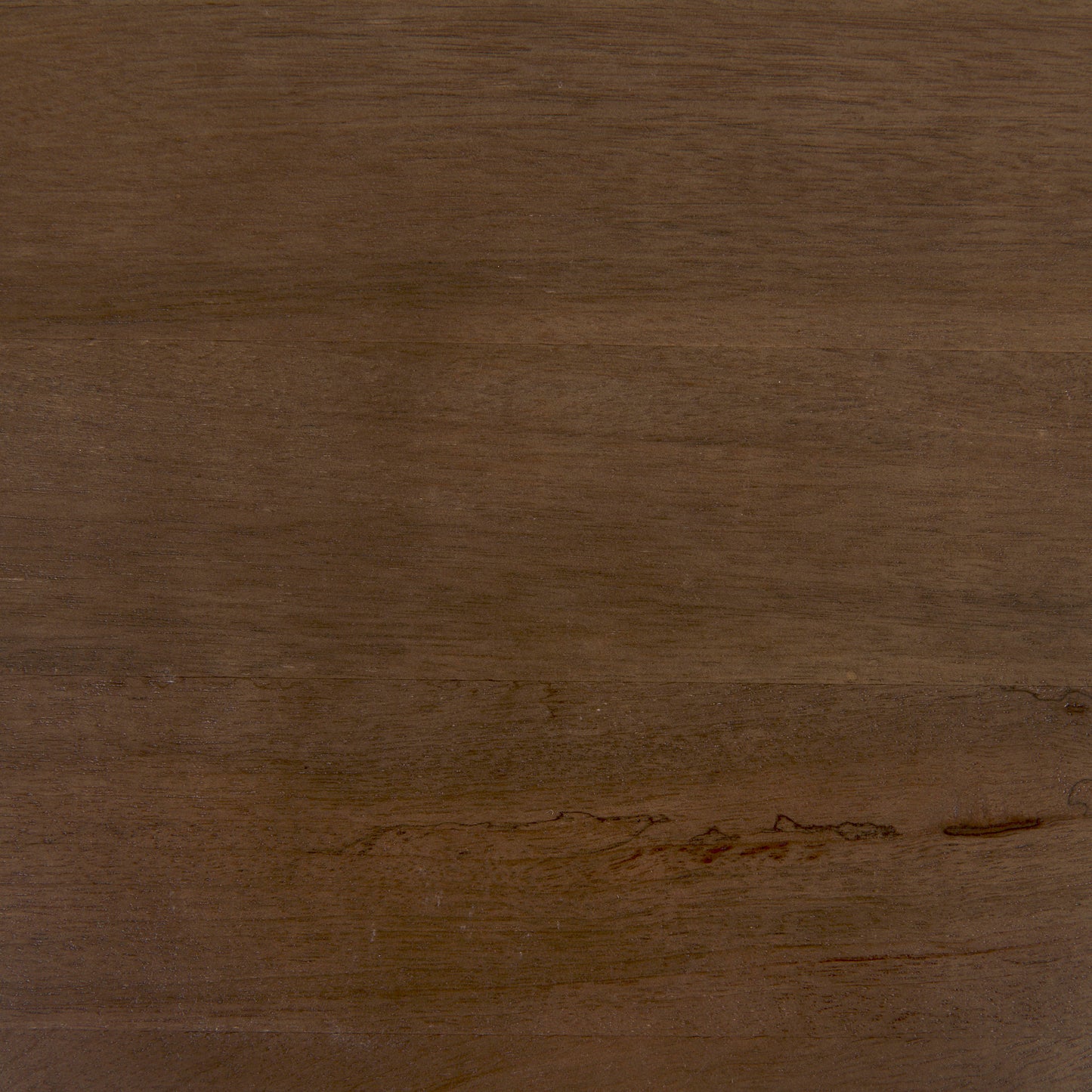 Faye 50L x 15W x 30H Medium Brown Wood W/Antique Nickel Metal Base Console Table