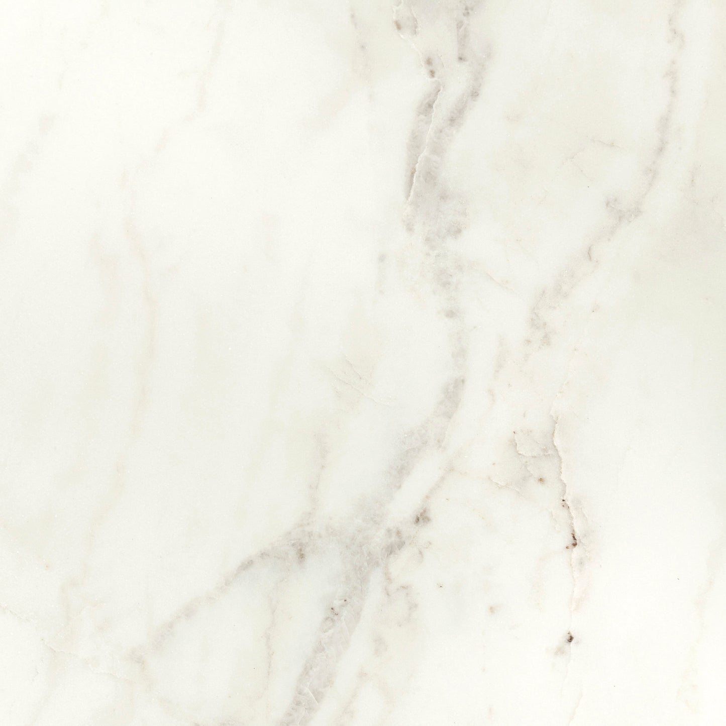 Vincent 33" Octagonal White Marble Tabletop w/ Gold Metal Base Coffee Table