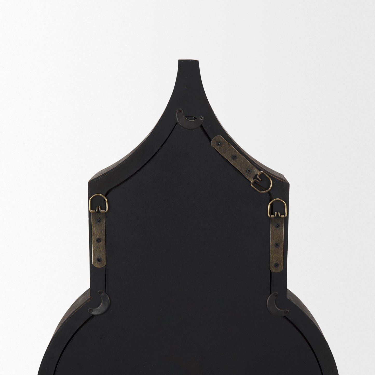 Tamanar 15x34 Brown Wood Frame Mirror