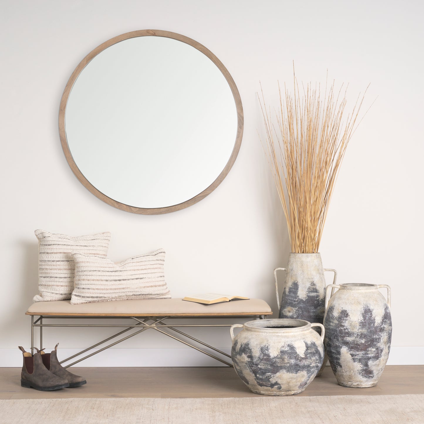 Boscia 22H Double Ear Floor Vase