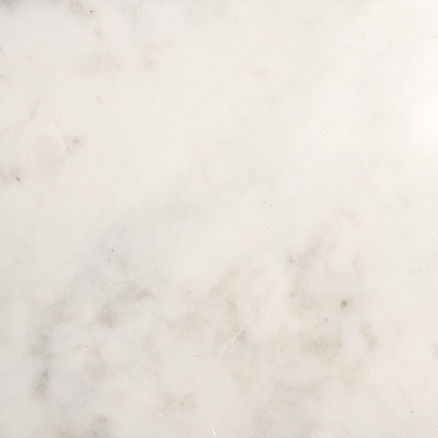 Satima White Marble w/ Gold Metal Round Fluted Accent Table