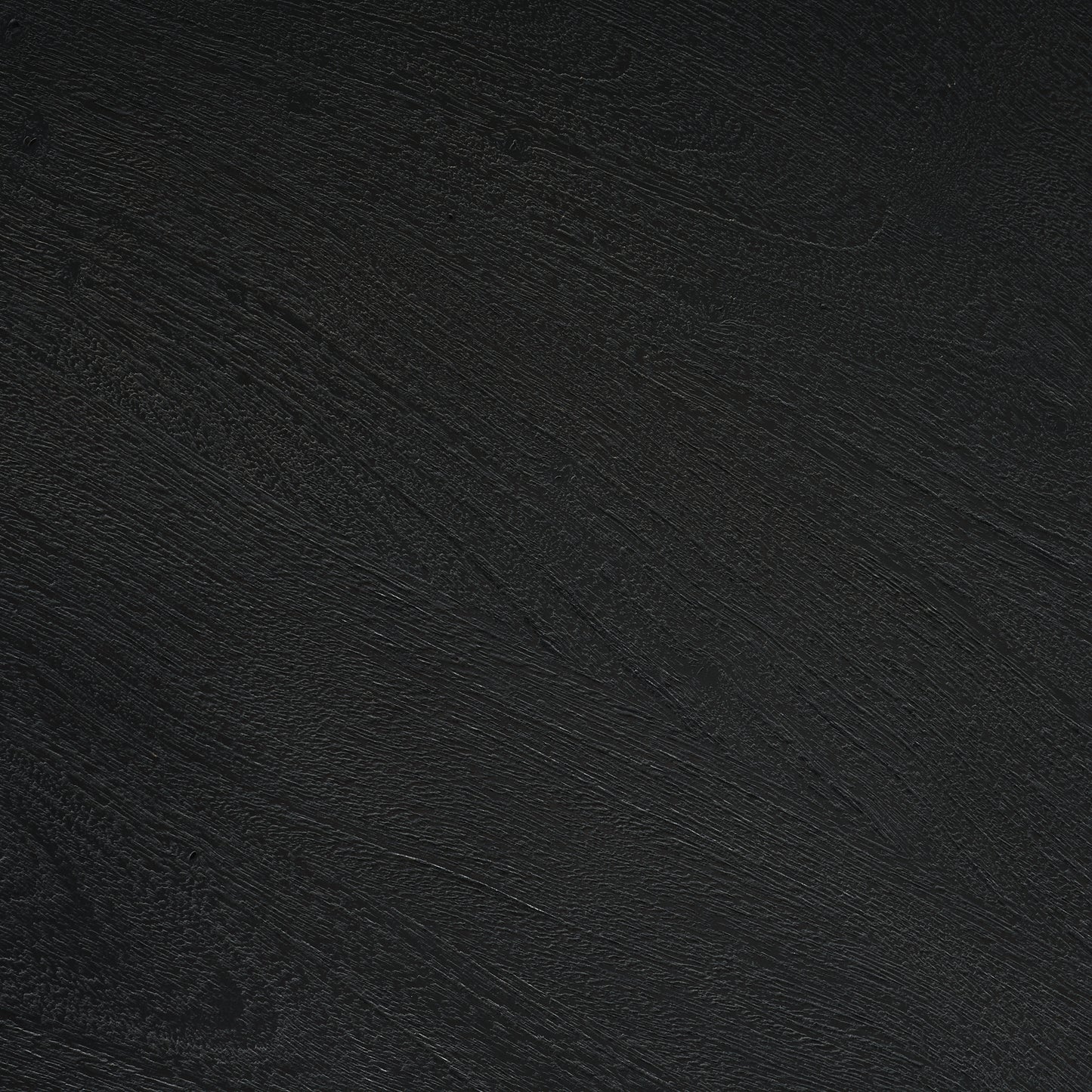 Sonel Matte Black Wood Pedestal Foyer Table