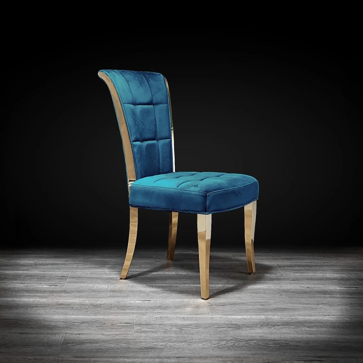 Alanso Gold Modern Dining Chair