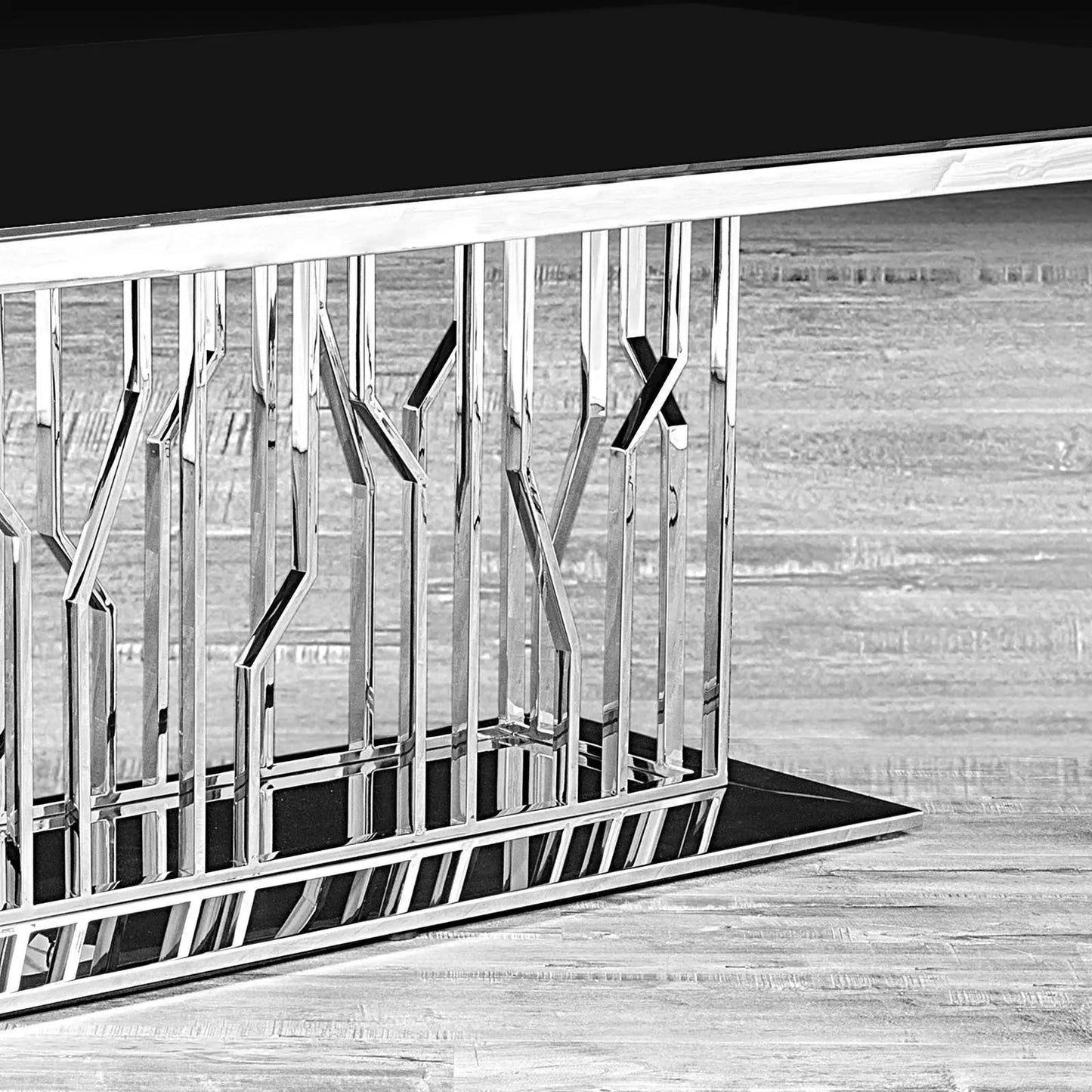 Lorensia Stylish Dining Table | Silver