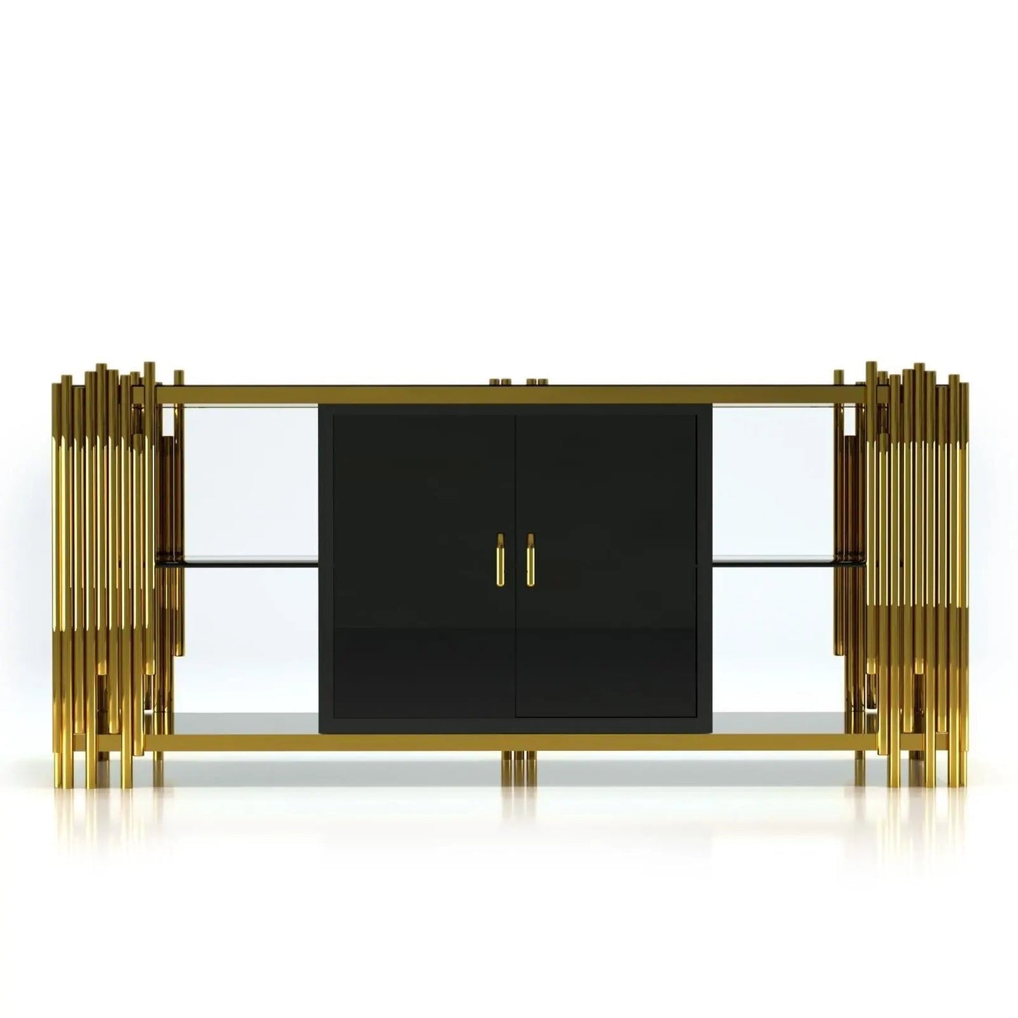 Mauris Buffet with Titanium Gold Finish