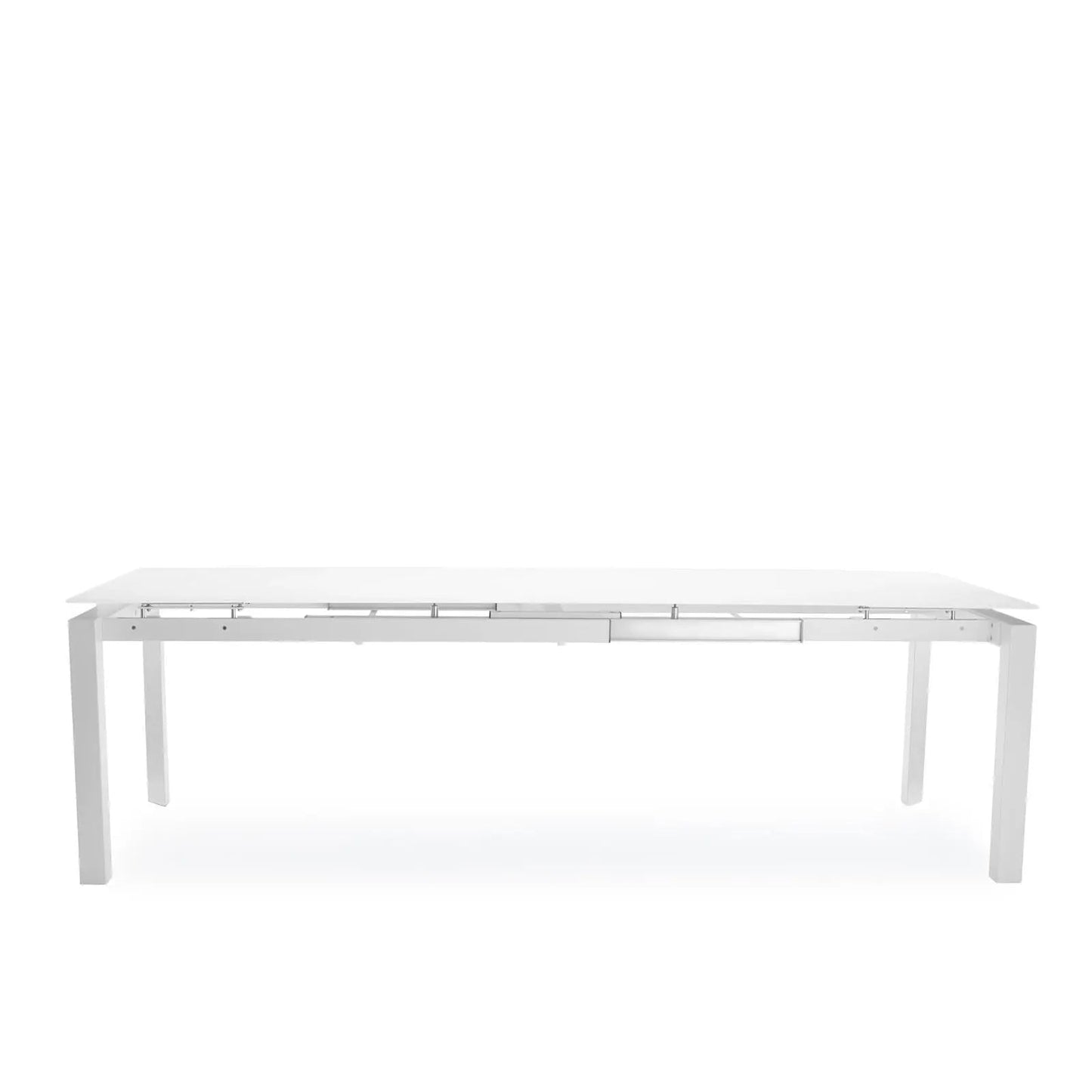 Natalia Elegant Extendable Dining Table | Matte White