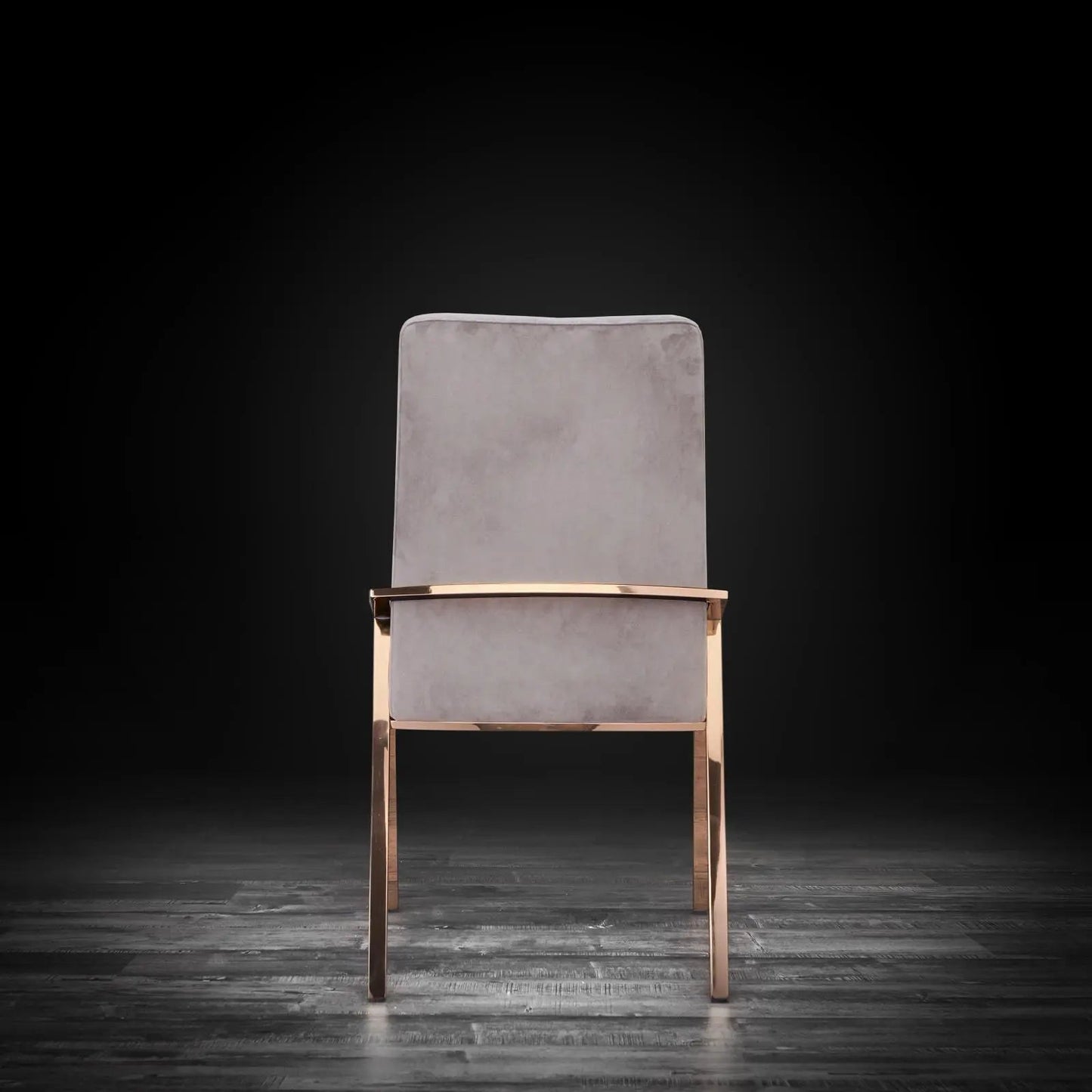 Nolan Rose Gold Stylish Dining Chair