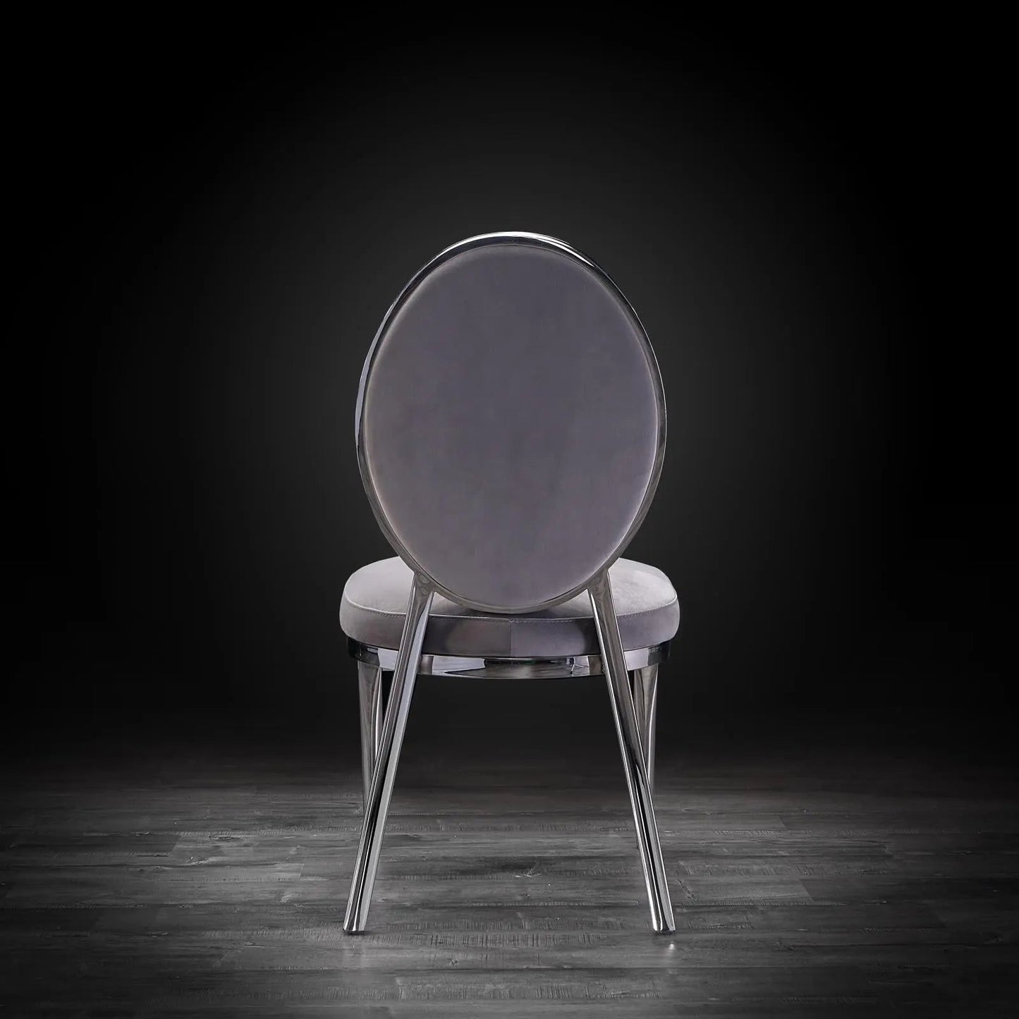 Regina Silver Luxury Dining Chair