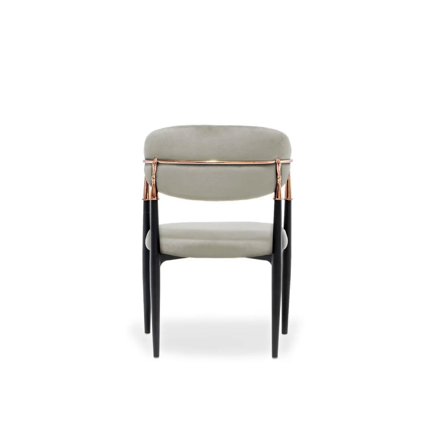 Roubi Rose Gold Luxury Dining Chair