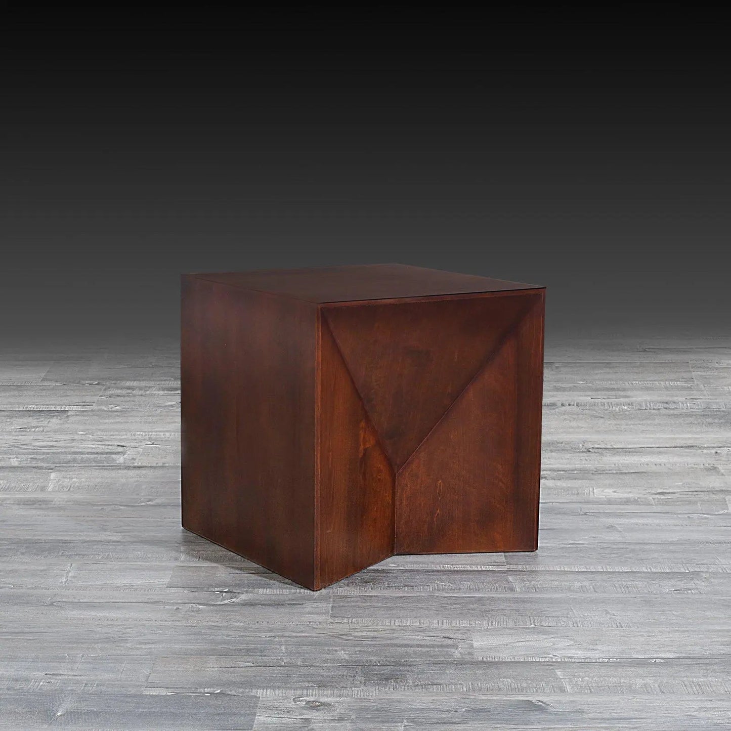 Tex Square End Table | Minimalist Design with Bold Presence