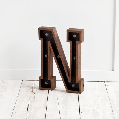 Archera "New York" Metal Battery Powered LED Sign