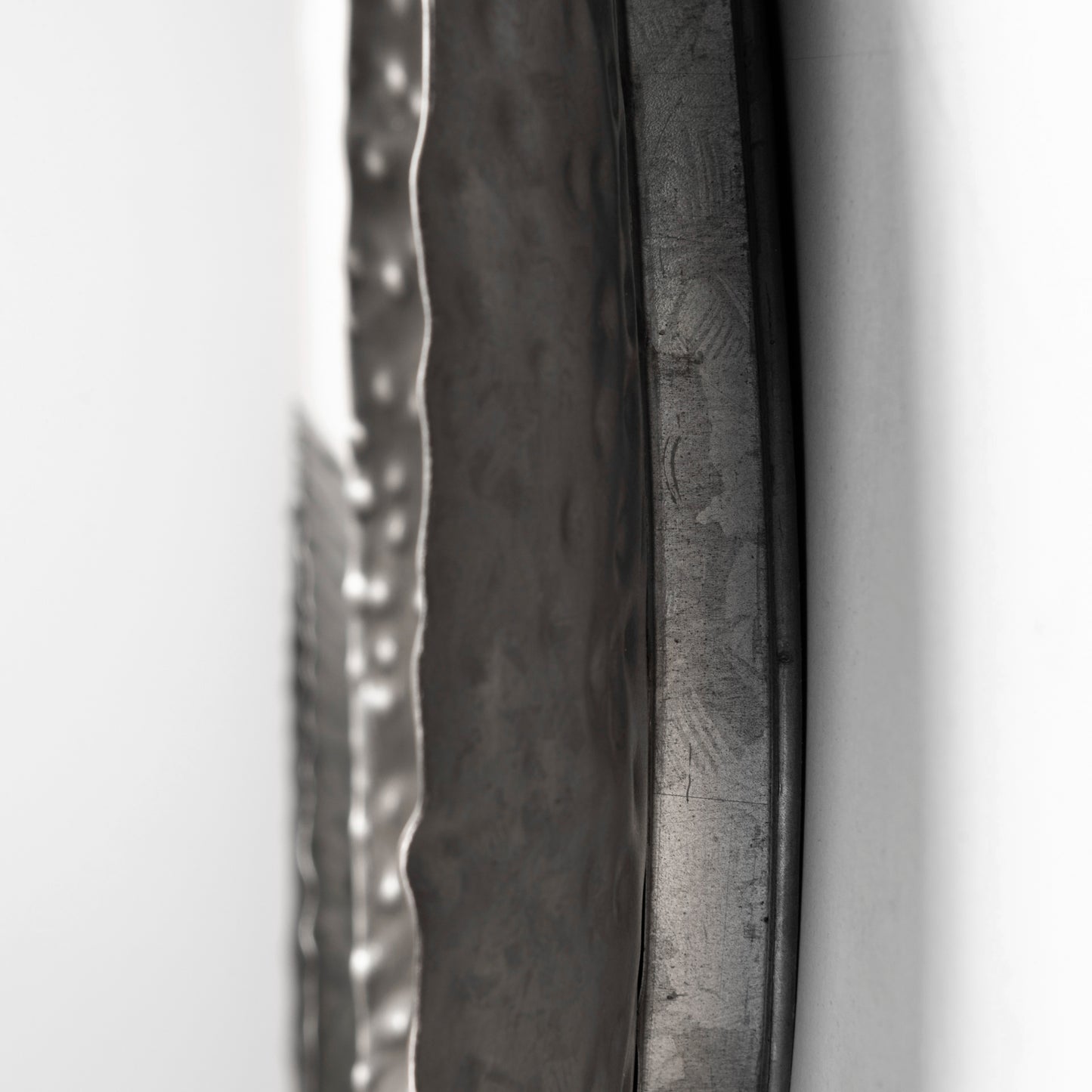 Lanx Set of 3 Decorative Black/Grey Metal Plates