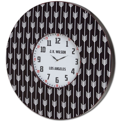Calabash II 33" Oversize Contemporary Wall Clock