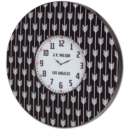 Calabash II 33" Oversize Contemporary Wall Clock