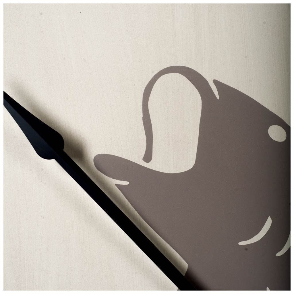 Langara 38.5" Round Oversize Lakeside Wall Clock