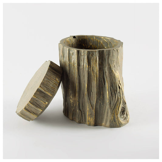 Willow I (Small) 5L x 6W Brown Stump Storage Box