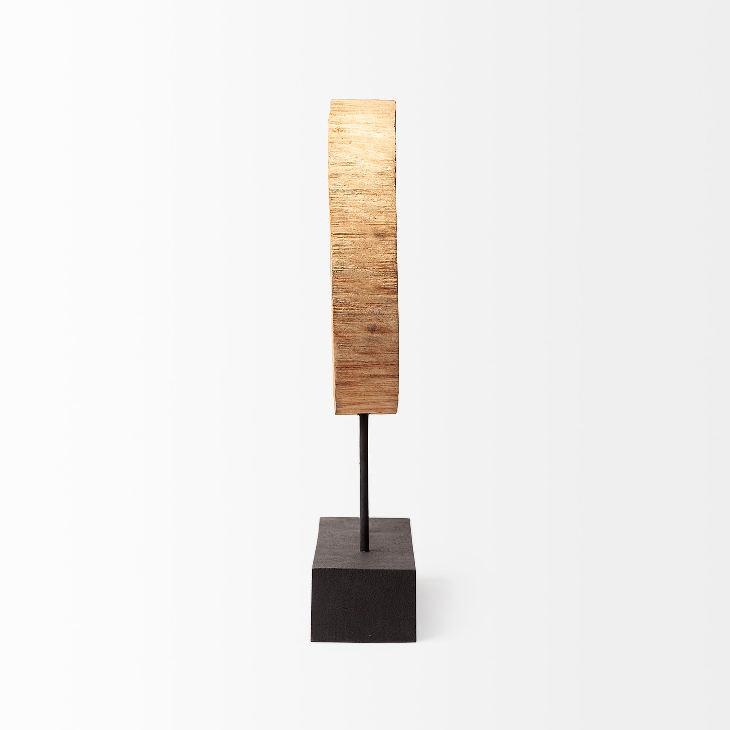 Ironwood II (Small) 13L x 4W Natural Wooden Circular Object