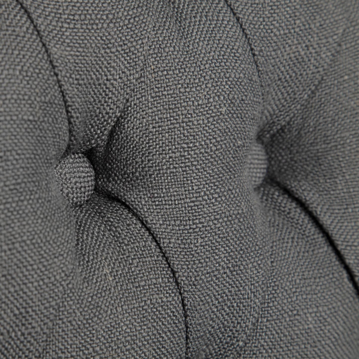 Mackenzie II Gray Plush Linen Covering Ash Solid Wood Base Dining Chair