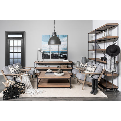 Tyrell (Set of 2) 23L x 11W; 18L x 8W Black Iron Metal Baskets