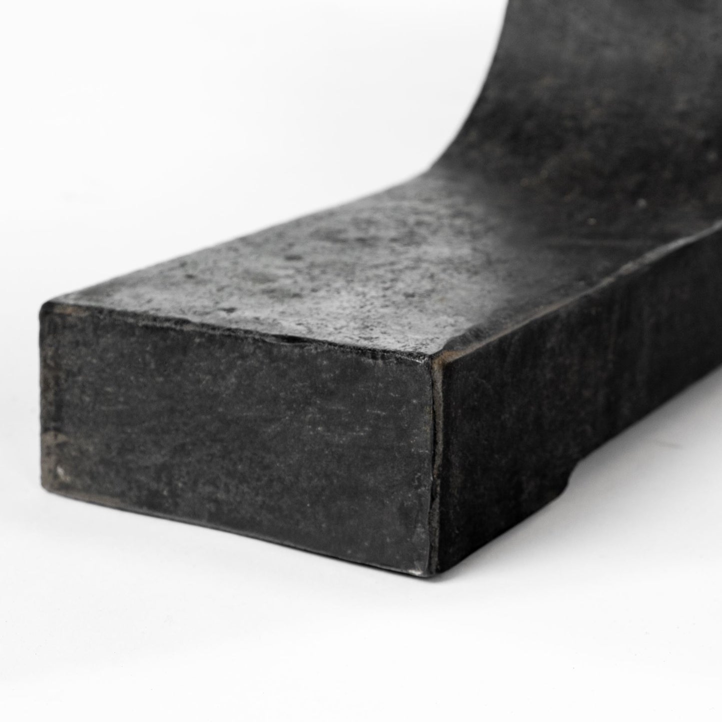 Araxi 95L x 41W x 30H Rectangular Brown Solid Wood Top Black Metal Base Dining Table