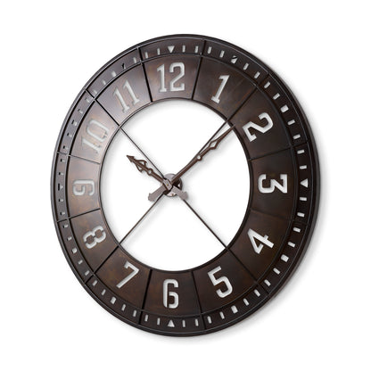 Newcastle 56.5" Giant Oversize Industrial Wall Clock