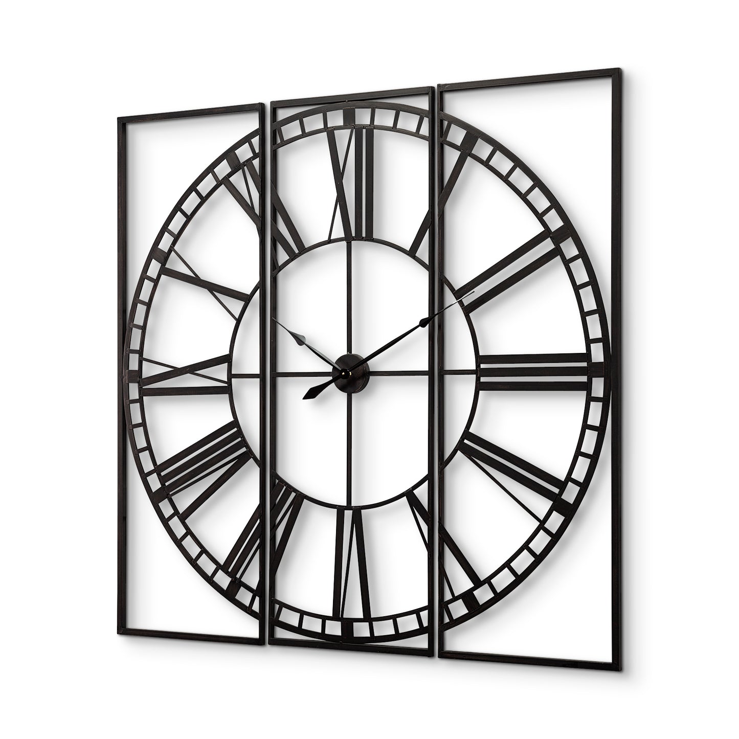 Norwood 60" Square Oversized+ Industrial Wall Clock