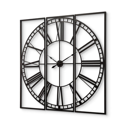 Norwood 60" Square Oversized+ Industrial Wall Clock