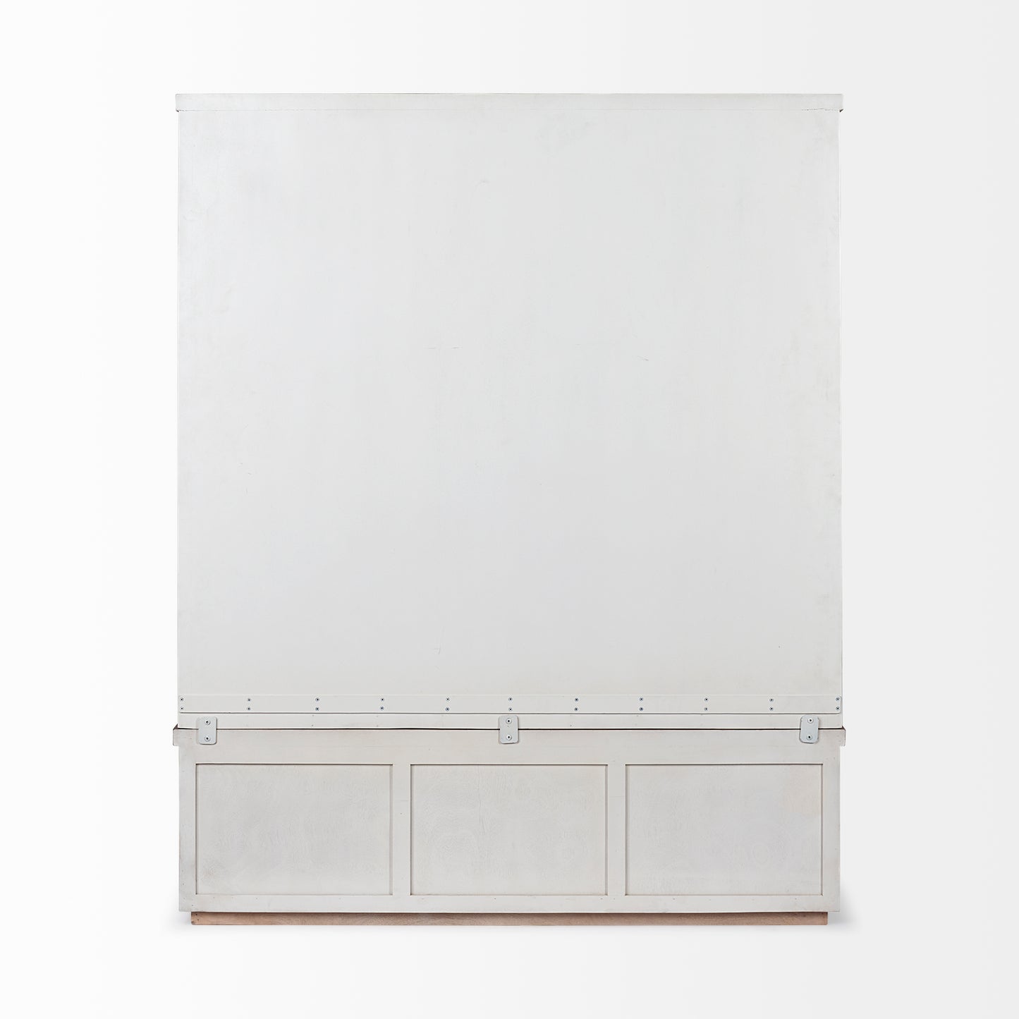 Fairview IV 61L x 17W White And Brown Wood With Storage Hall Tree