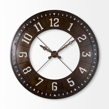 Newcastle 56.5" Giant Oversize Industrial Wall Clock