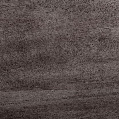 Crossman 60" Round Dark Brown/Gray Solid Wood Table Top & Base Dining Table