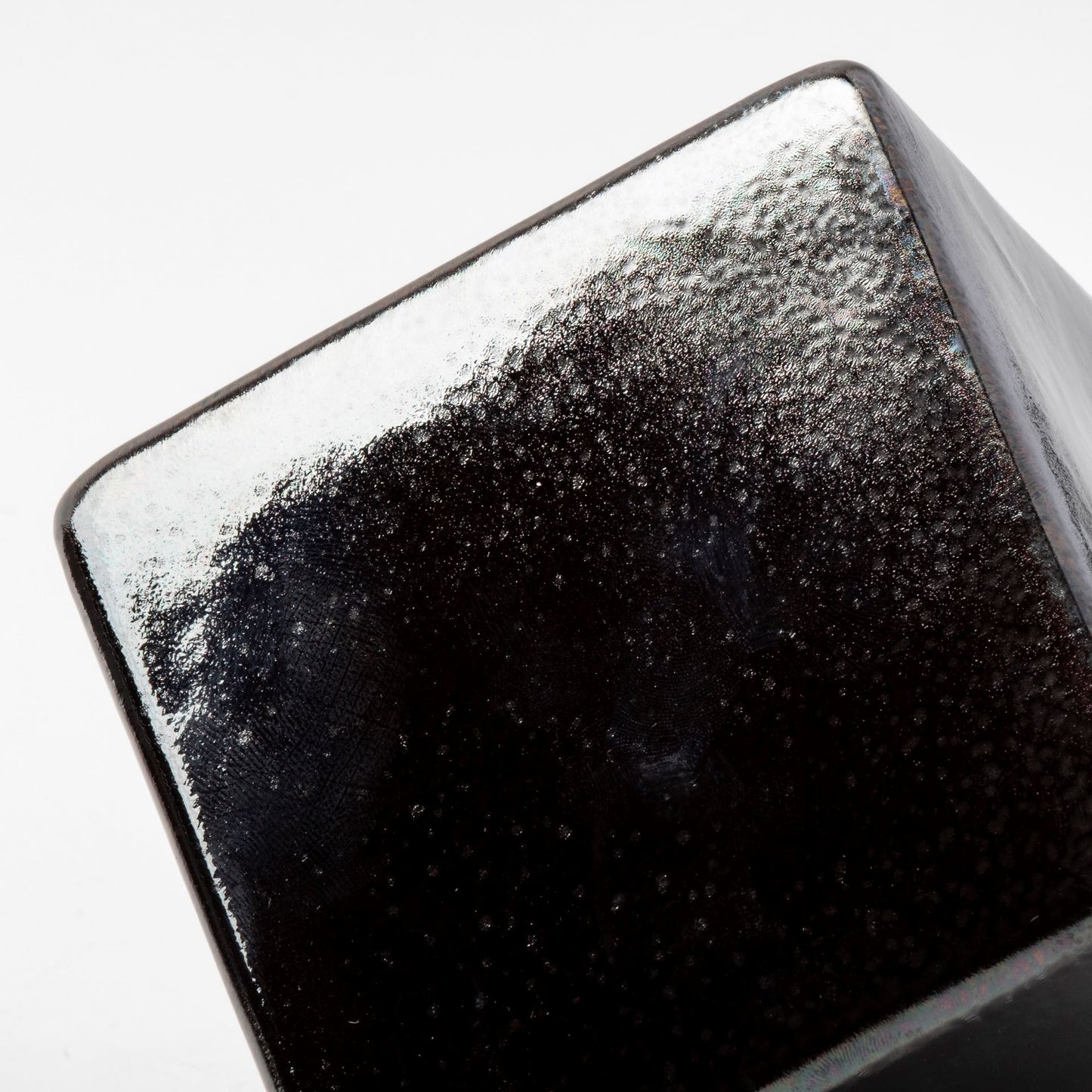 Mayweather (Set of 3) Black Geometric Ceramic Cubes