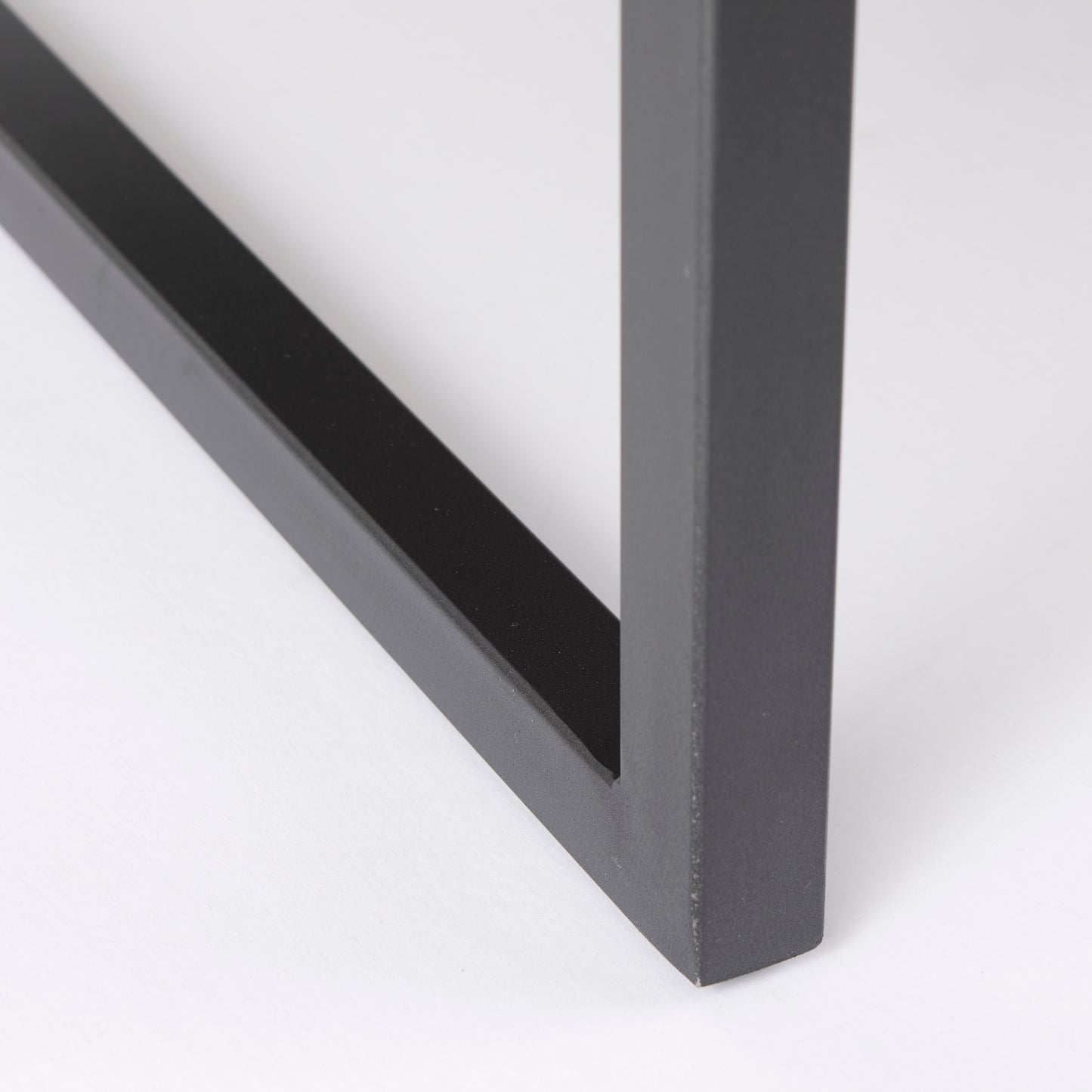 Armelle II Brown Leather Seat w/Gray Metal Frame Accent Chair