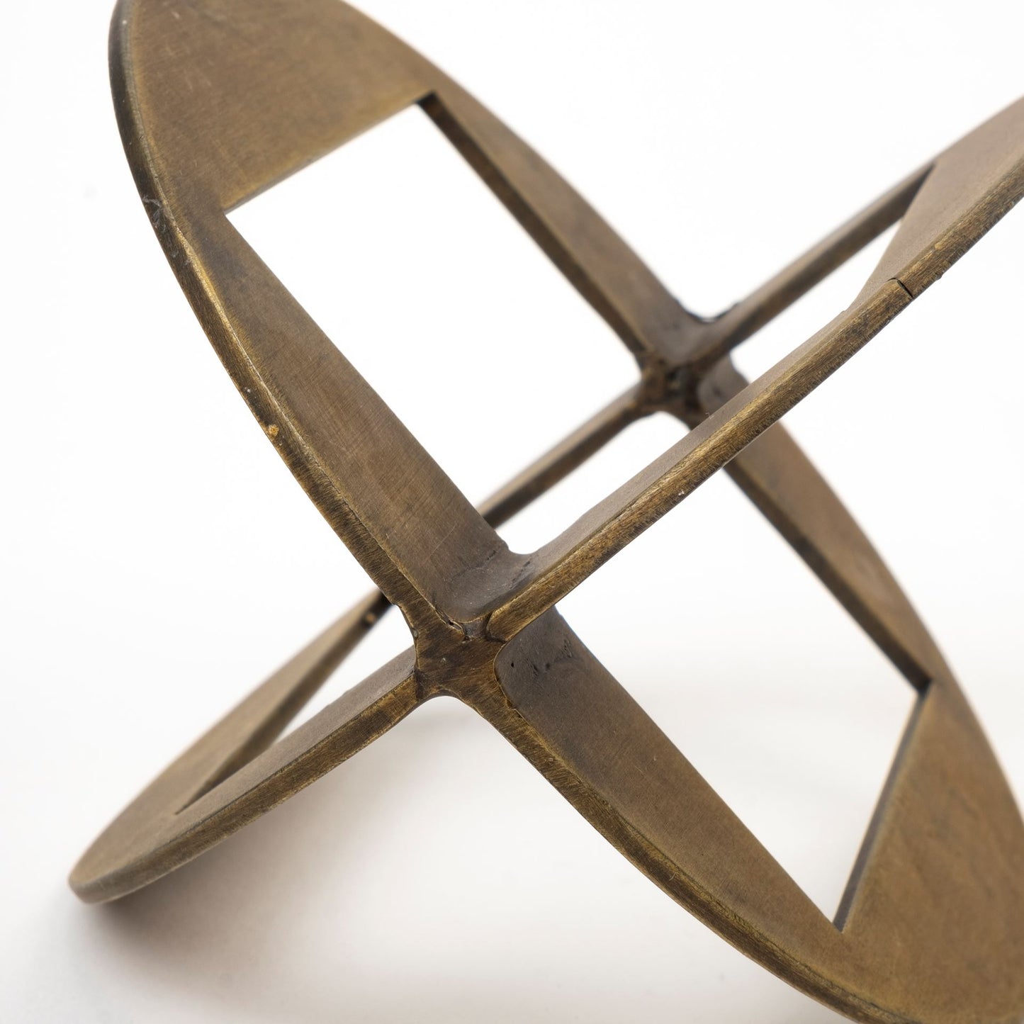 Cusco I (Small) 5L x 5W Gold Geometric Decorative Object