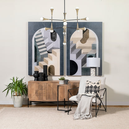 Laforge Black Ceramic Vase