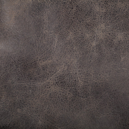 Colarado Black Leather Cushions w/ Black Metal Frame Sling-Style Accent Chair