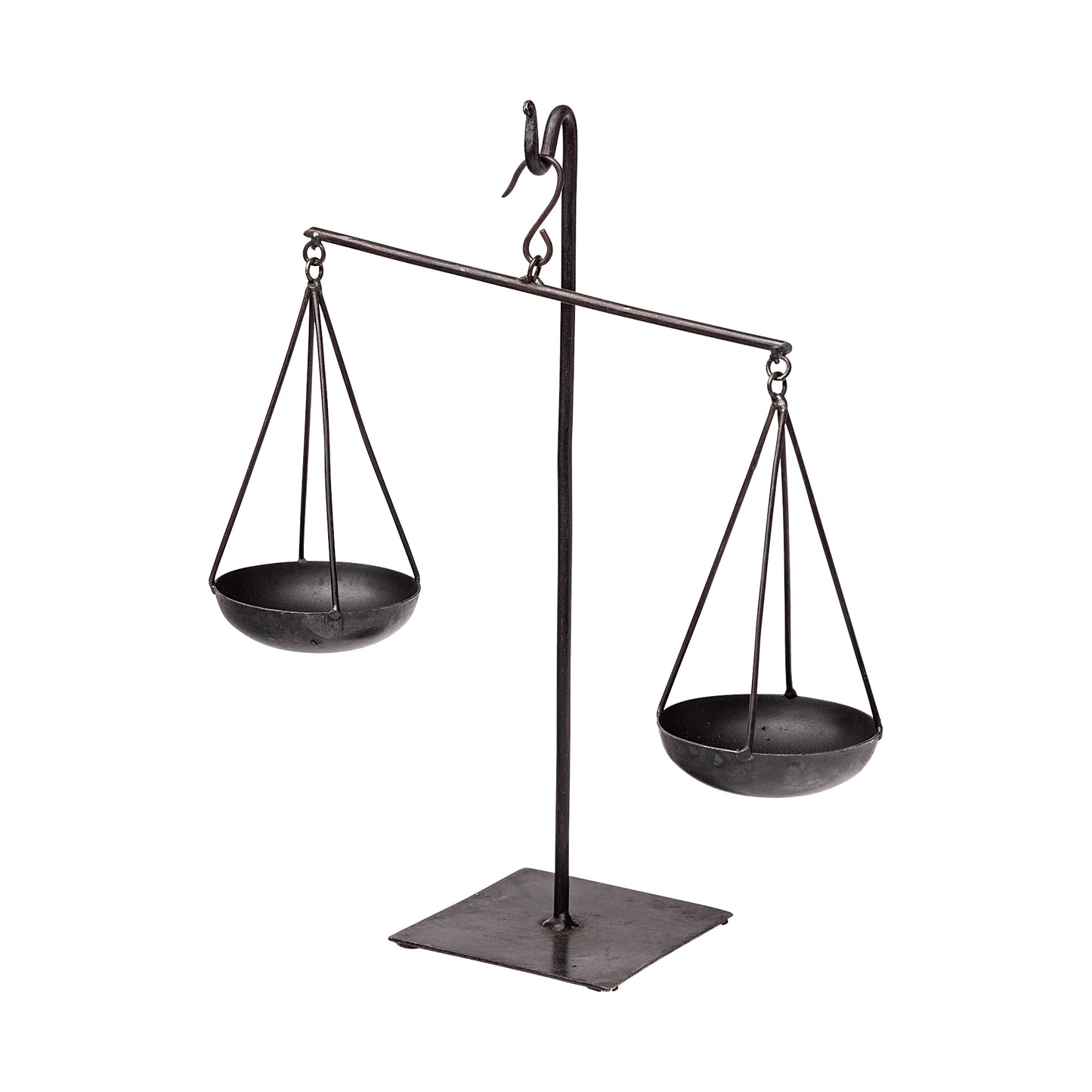 Ellis 10L x 4W Black Metal Vintage Inspired Weighing Scale