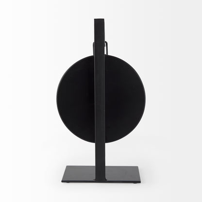 Taxz Metallic Brown Metal Hanging Table Clock