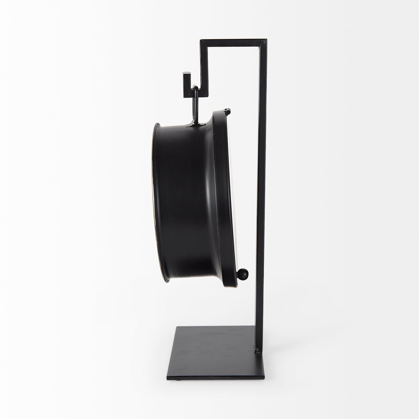 Taxz Metallic Brown Metal Hanging Table Clock