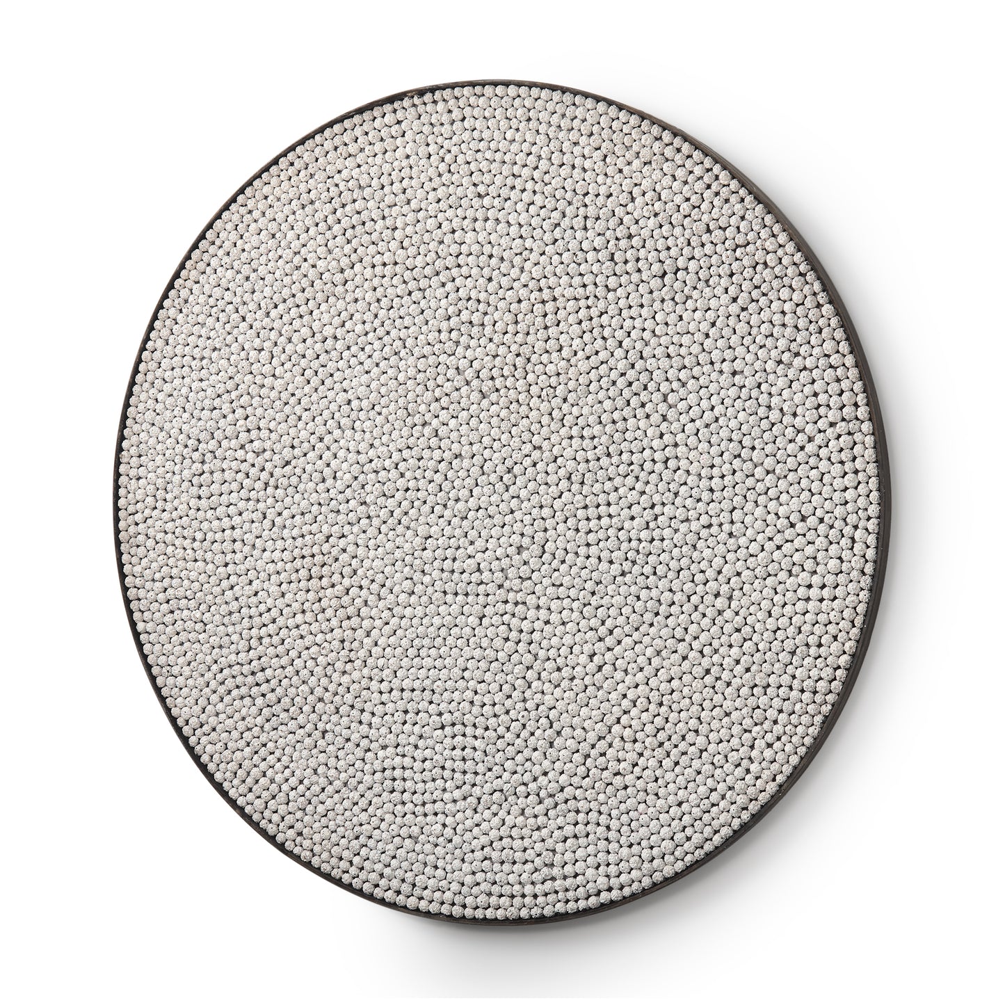 Varoona Decorative Wall Object featuring Rudraksha Stones