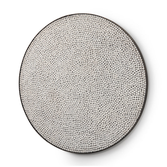 Varoona Decorative Wall Object featuring Rudraksha Stones