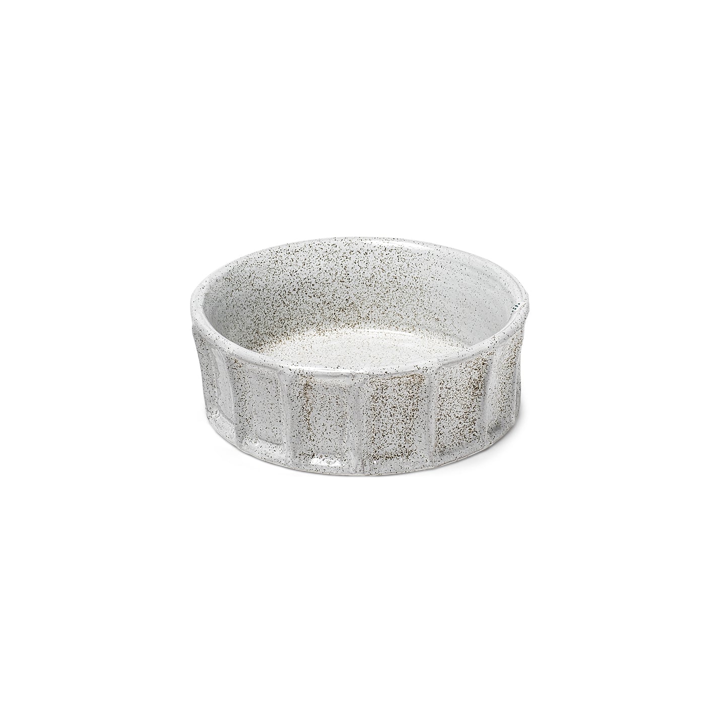Silone (Small) 9L x 9W White Ceramic Bowl