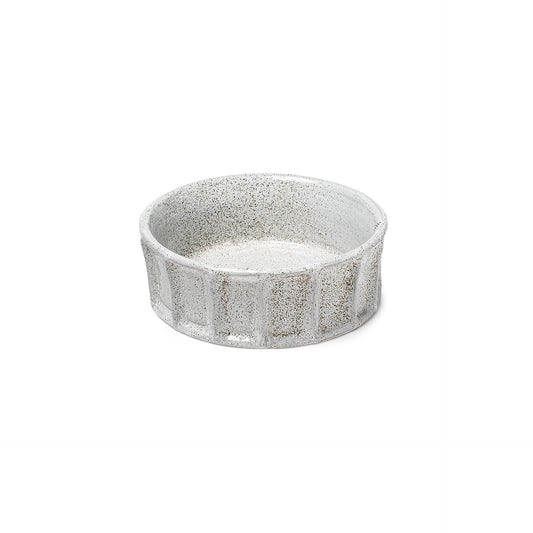 Silone (Small) 9L x 9W White Ceramic Bowl