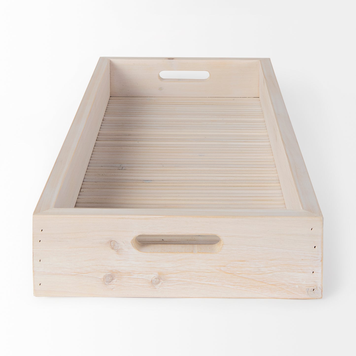 Horatio 28L x 12W Natural Wood Rectangular Serving Tray