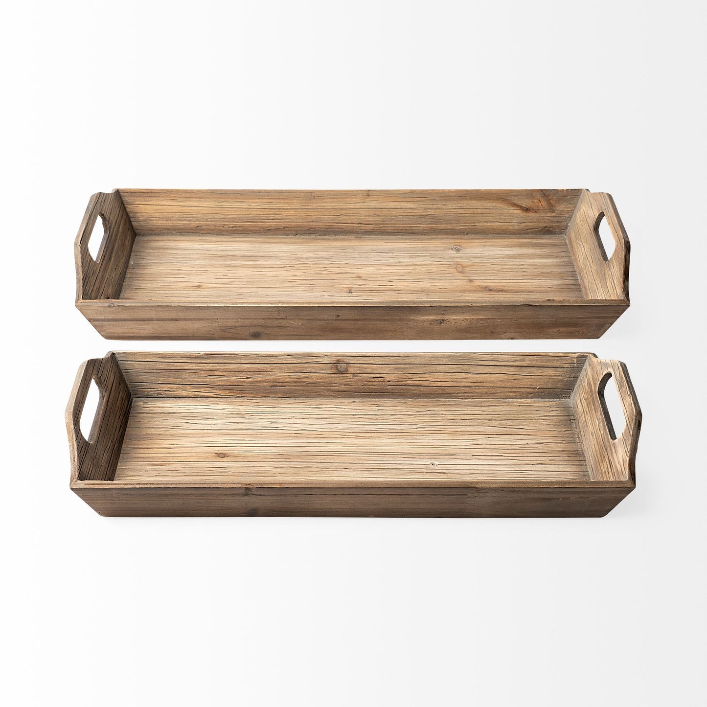 Tawny (Set of 2) Natural Wooden Trays