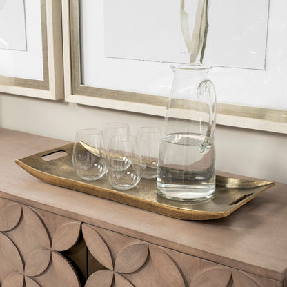 Drey 24L x 10W Gold Rectangular Tray