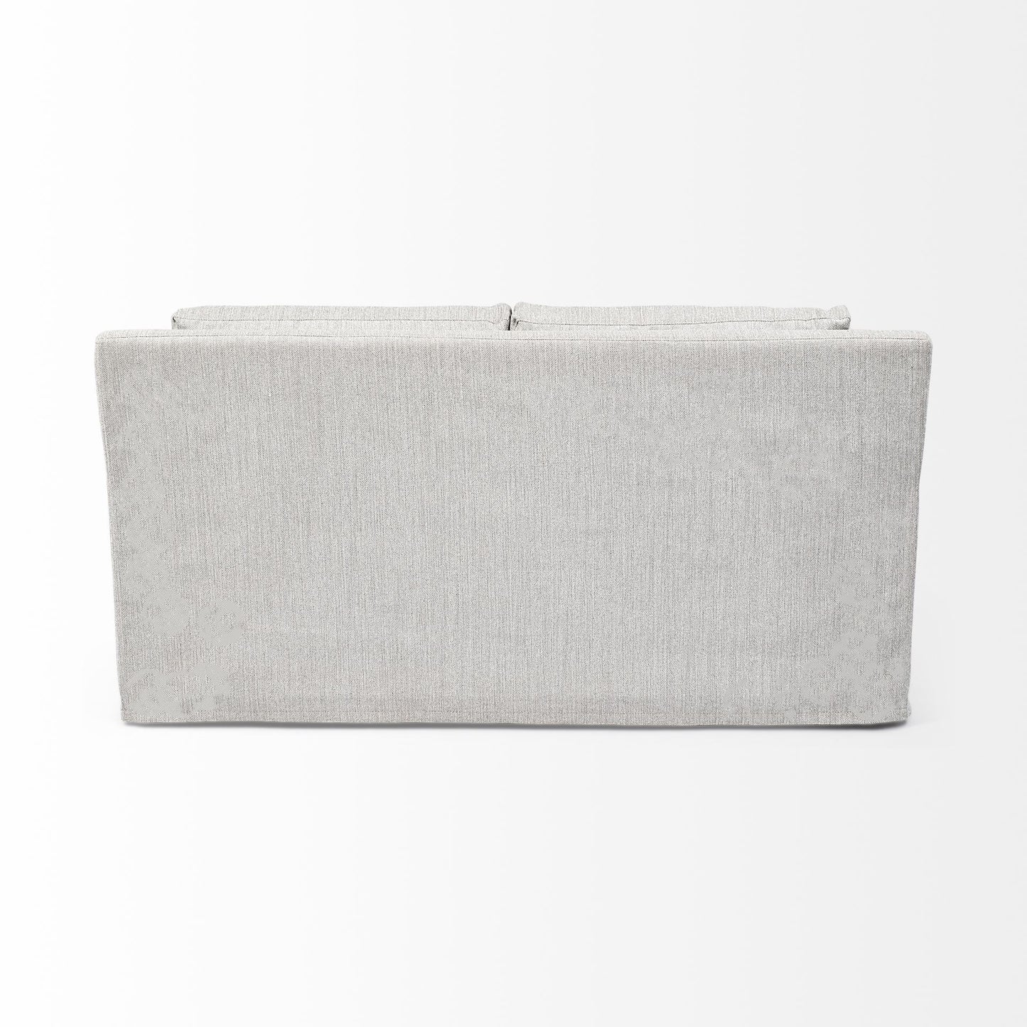 Denly I 69 X 38.25 X 34.5 Frost Gray Slipcover Two Seater Sofa