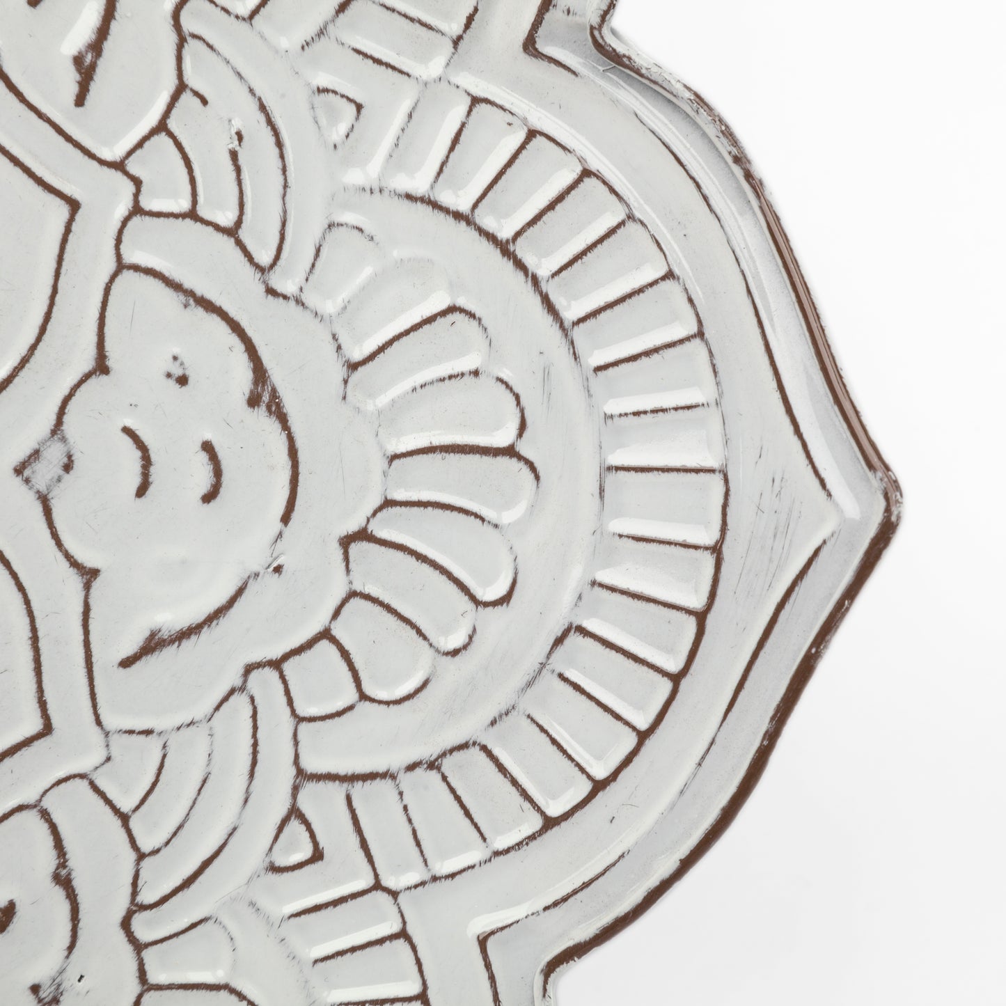 Miranda Set of 2 Stamped Metal Lotus Flower Wall Decor