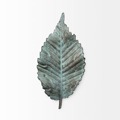 Brattea 12H Small Metal Leaf Wall Art