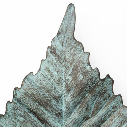Brattea 12H Small Metal Leaf Wall Art